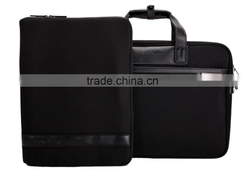 China brand handmade men's business laptop bag
