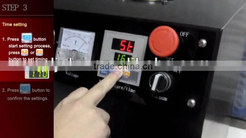 3D Automatic Sublimation desktop phone case printing machine, heat press machine