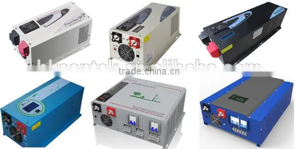 50/60HZ PSW7 Series DC AC Pure Sine Wave Inverter Charger 1000W 2000W 3000W 4000W 5000W 6000W 8000W 10000W 12000W