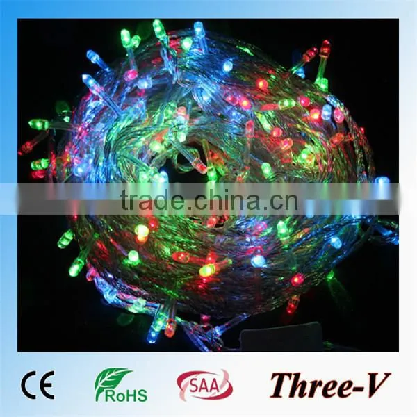 10Mx100 Copper wire 220/110V Multicolor LED wire string