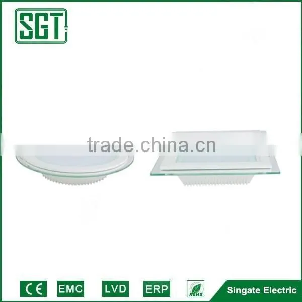 Good quality led panel 6w 12w 18w dimmable round led panel light