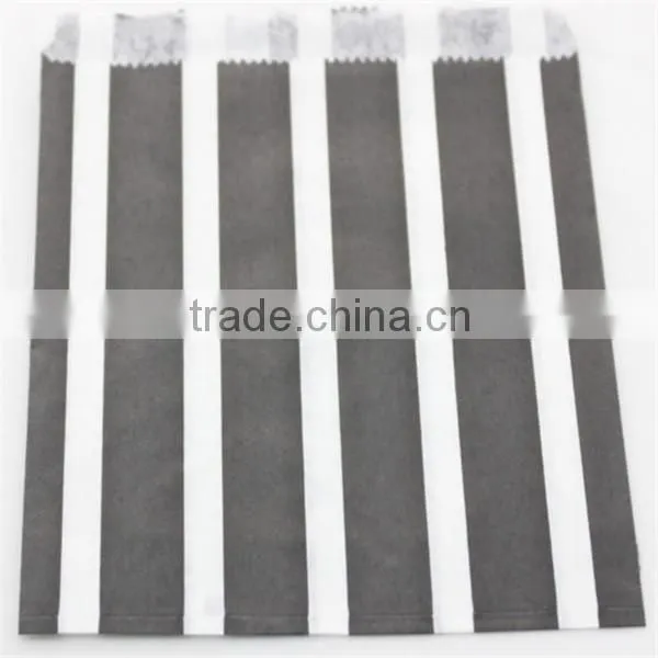 Vertical striped Paper Favor Bags 5'' x 7'' Best Party Gift Bag
