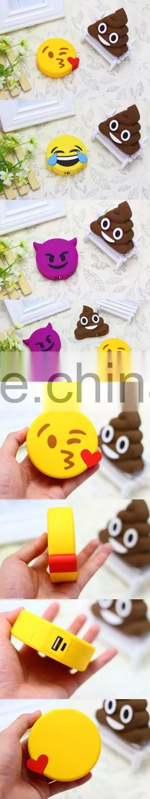 (Cartoon Emoji) Hot Promotion horse corn emoji purple unicorn power bank mint unicorn charger emoji power