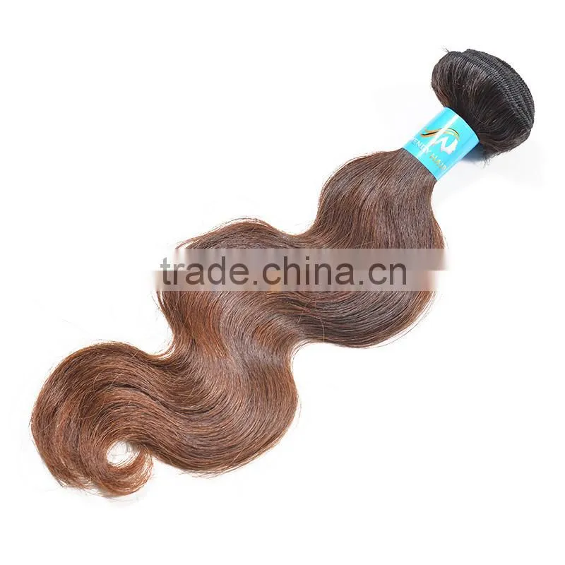 8a Brown Color 12in- 30in Indian Virgin Remy Body Wave Hair Extension