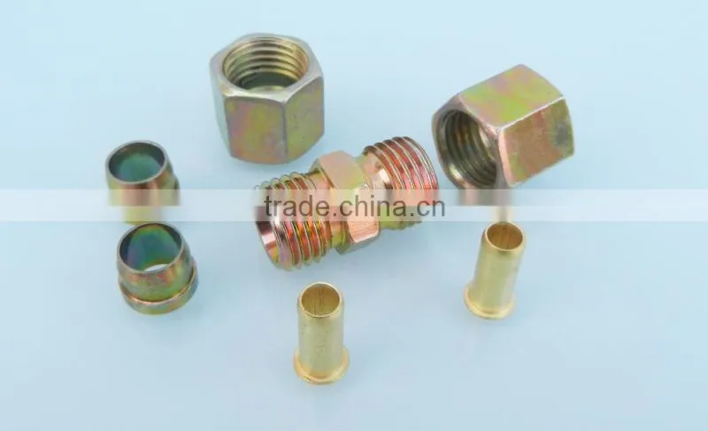 seven pieces fittings for nylon air brake coils