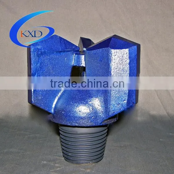 Chevron type PDC drag bit / pdc drag bit sale