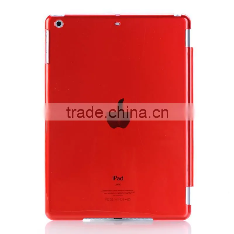 For ipad air ipad 5 clear transparent high quality hard case