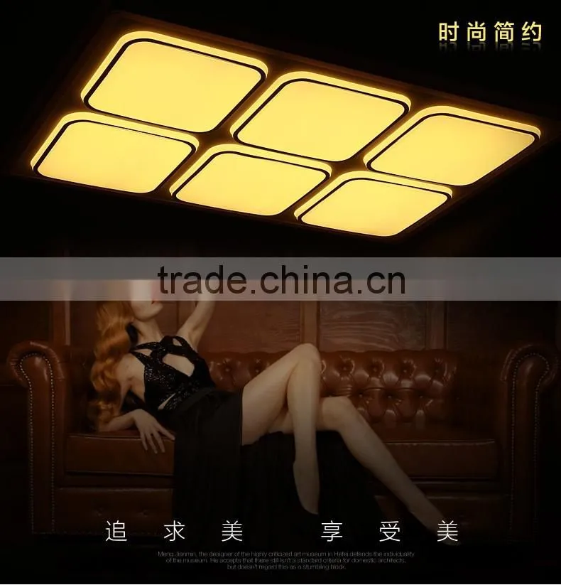 China made surface mount square round led ceiling light fixture home use