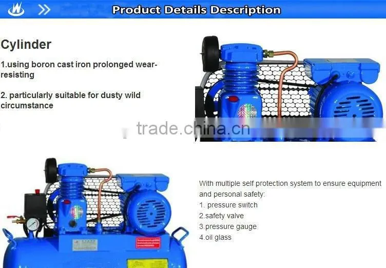 2016 High Quantity Piston Ring for Air Compressor ,3 Cylinder Piston Air Compressor ,Mini Piston Air Compressor WX-0.9/8