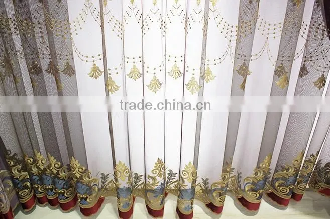 Purple romantic bedroom curtains