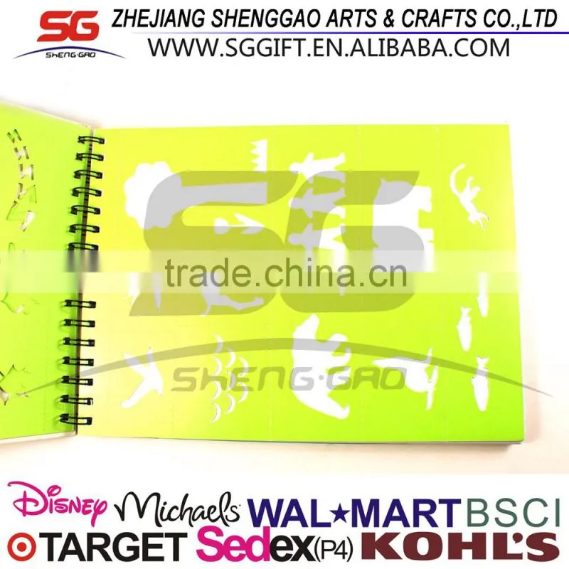 customized paper sprial hardcover sketchbook