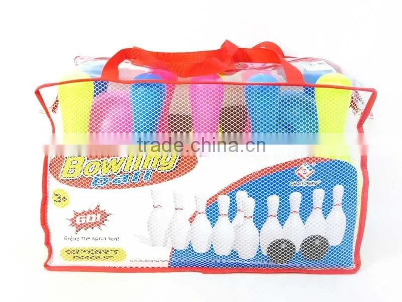 Hot sport Plastic bowling pins/bowling ball, bowling games for Wholesale for children, EB034168