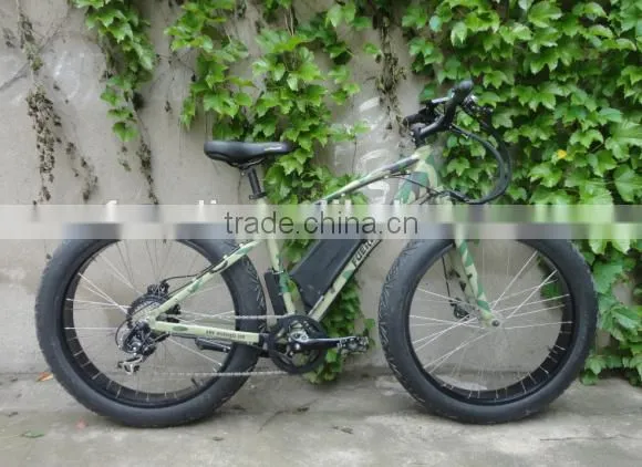 26'' aluminum fat bike 7 speed disc brake snow bike