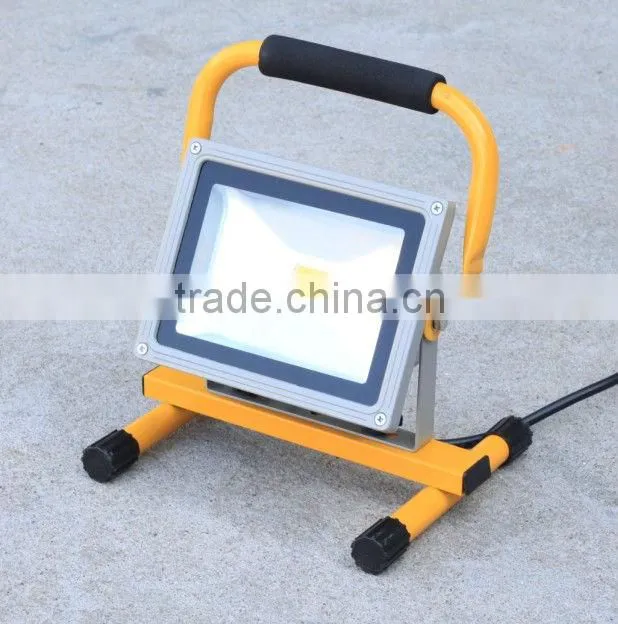 20W LED Flood Light Lamp Portable WORK Rechargeable Camping Fishing RED C/W