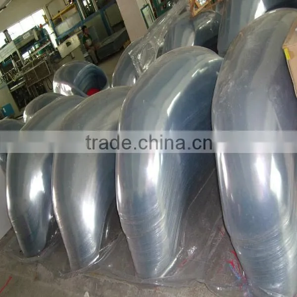 Vacuum forming plastic awning for motorcycle