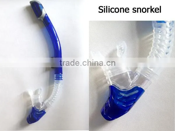 Silicone Diving Snorkel Dry Snorkel