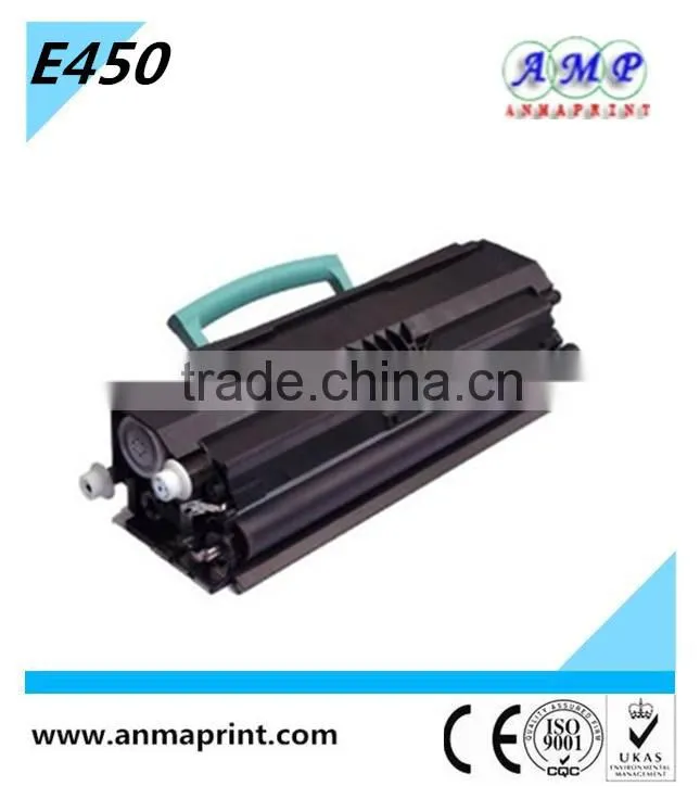 Printer cartridge laserjet toner cartridge E450 for Lex mark printer toner parts