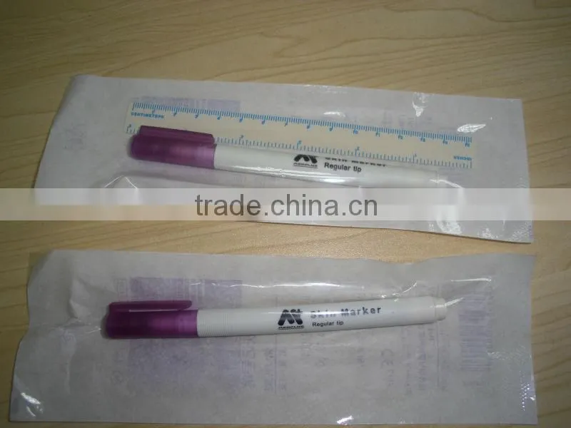 Medical Skin Marker Pen Disposable Surgical Use