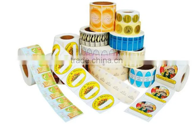 Waterproof shampoo bottle adhesive sticker roll bottle label sticker perfume transparent sticker