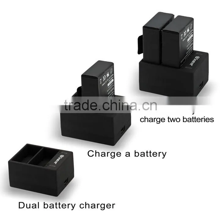 high quality for go pro hd hero 3 double channel charger