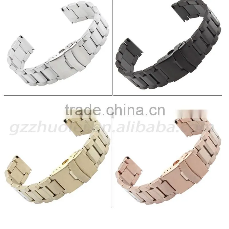 22|23mm high quality imported stainless steel watch bracelet for men's and women's Wholesale 3PCS