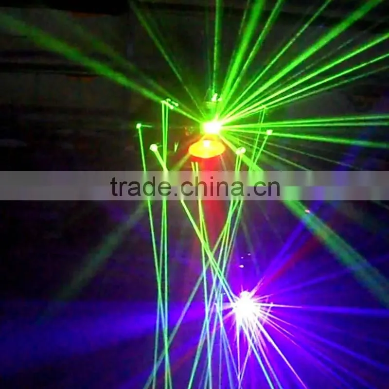 Combined led&laser octopus/green laser light