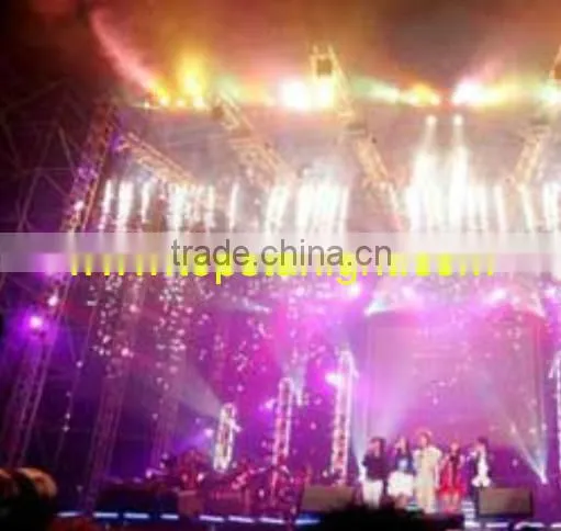 DMX 512 spray fire machine portable stage equipment fire machine six corner spray fire machine