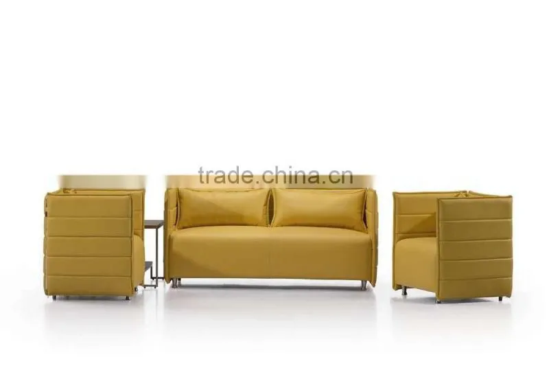 S-61 modern leather china sofa