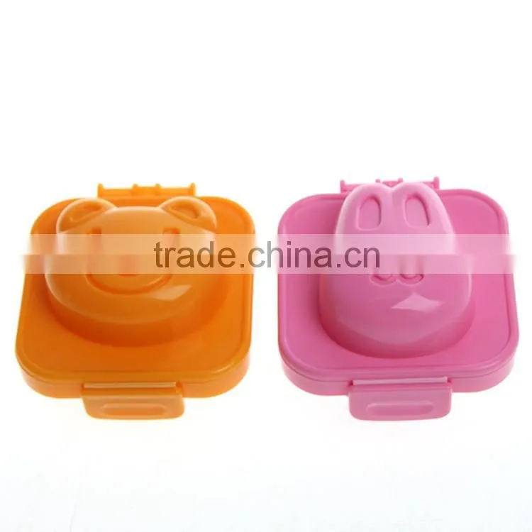 Amazom hot selling rabbit bear egg rice mold kitchen gadgets egg mold