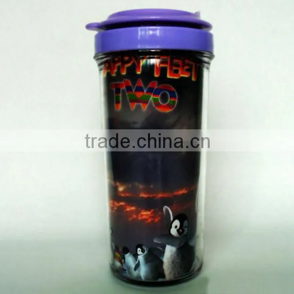 350ml/12oz custom printed paper insert tumbler