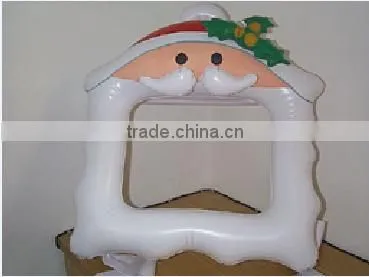 2016 inflatable santa claus computer cover inflatable photo frame