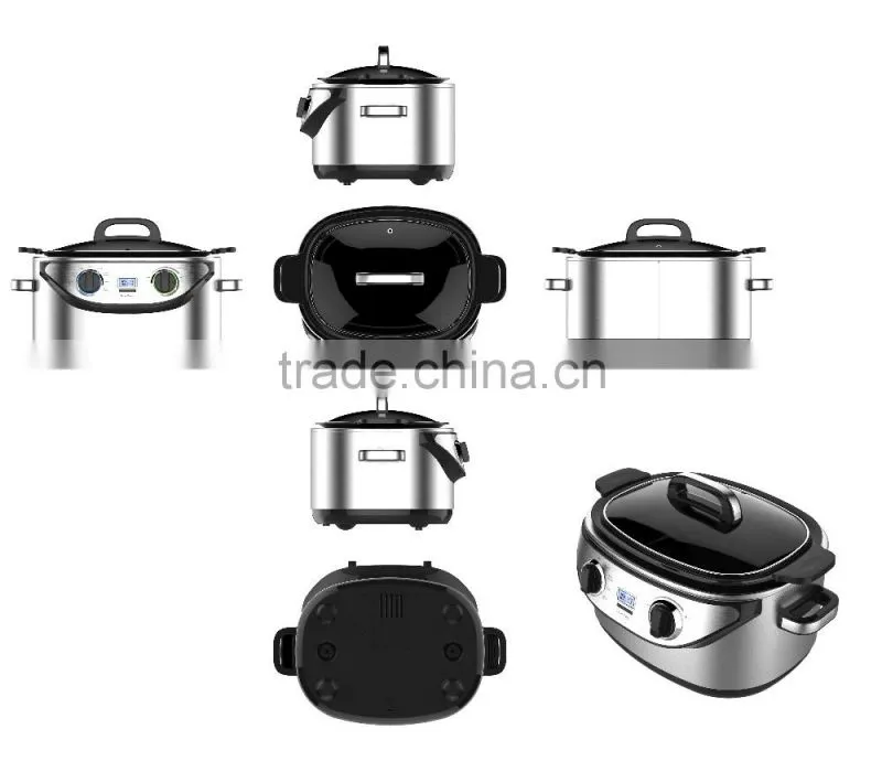 Electric cooker 8 in one multi functional cooker