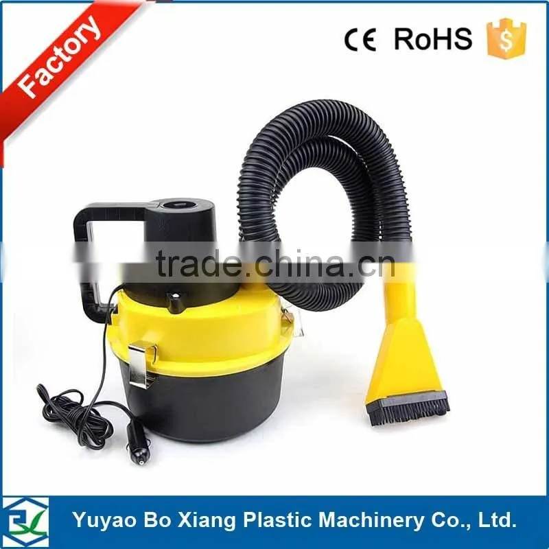 Wet & Dry Car Vacuum Cleaner with Brush/Crevice/Nozzle Head passed CE and ROHS certificate 90W DC12V protable powerfull for auto