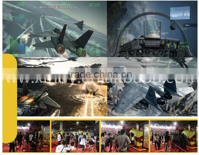 China flight simulator game machine for amusement park