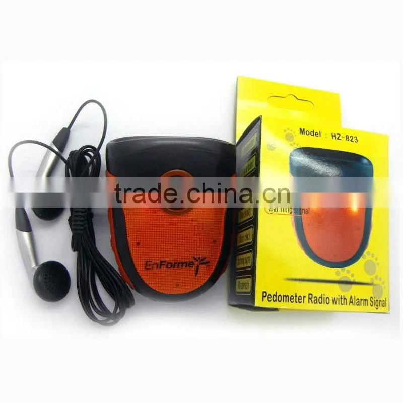 ABS+PS oem factory pedometer CE. ROHS PDM-823