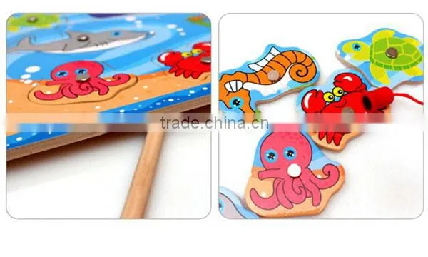 best selling fishing toy magnet jigsaw puzzle