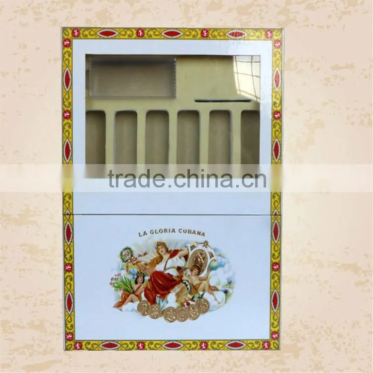 Packaging box Industrial Use and Glossy Lamination Printing Handling Cigar Box