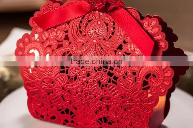 Handmade Feature and Accept Custom chinese new year candy box