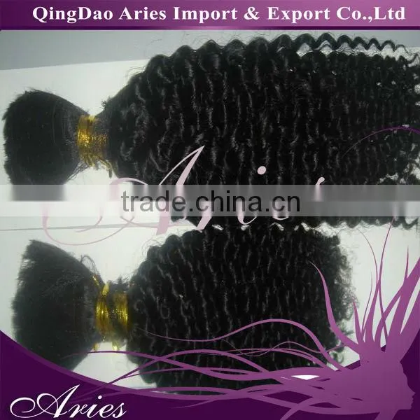 best quality natural black color soft silky virgin remy bulk hair,virgin remy hair, remy human hair