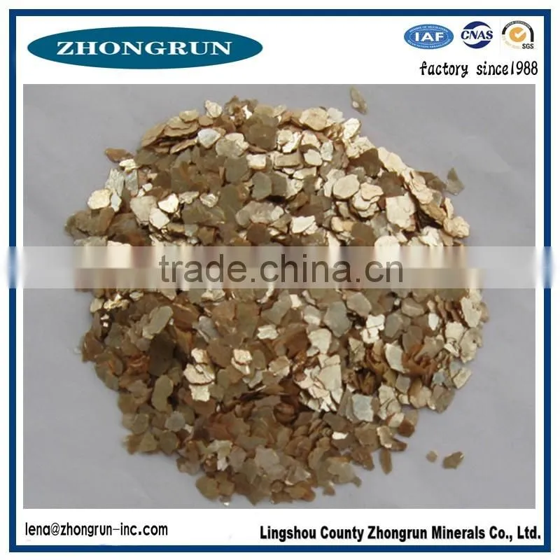 best whosale gold silver muscovite mica factory price