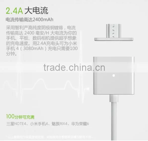 Magnetic USB Cable Android with Led Light