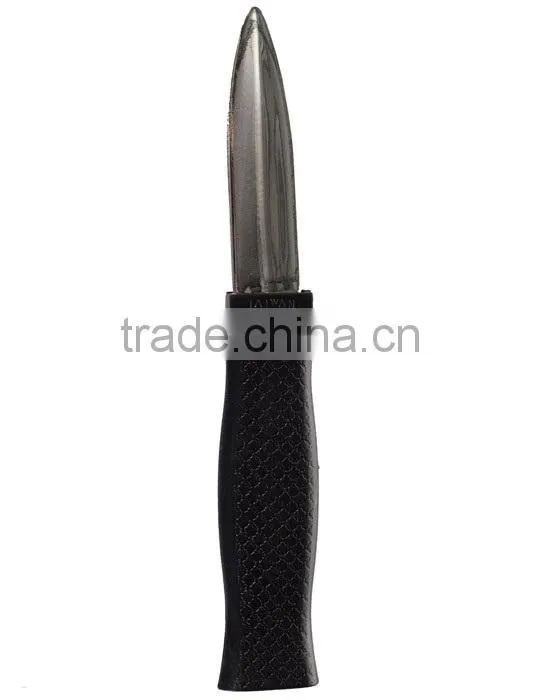 Plastic retractable novelty disappearing dagger knife blade