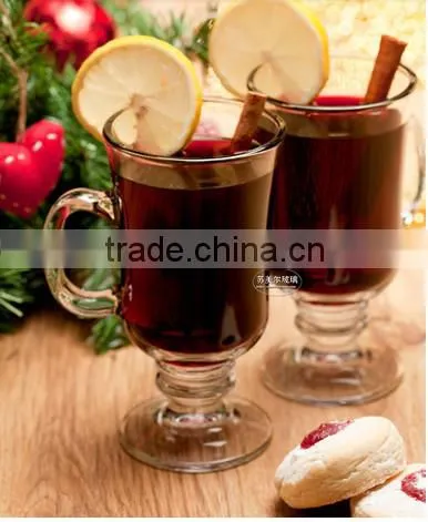 Irish cold coffee cup latte coffee glass cup with handle wholesale