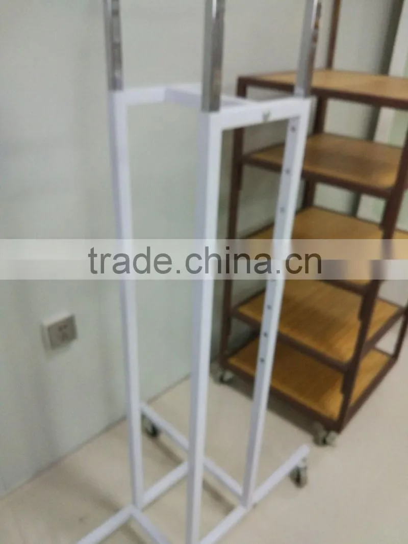 Bedroom Baby Clothes Hanger Display Stand stainless steel For Shop