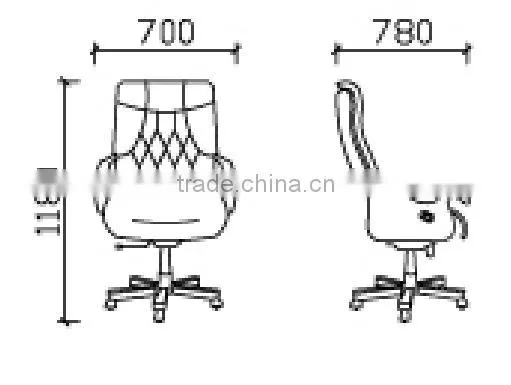2015 Hot Selling Commercial luxury Mesh Office Chair GZH-SJ1152H