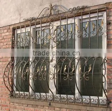 Top-selling simple custom entry iron window fence