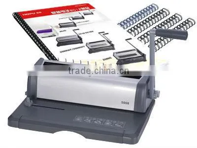 Office machine plastic binding machine Wire Binding Machine ( WD-5008 )