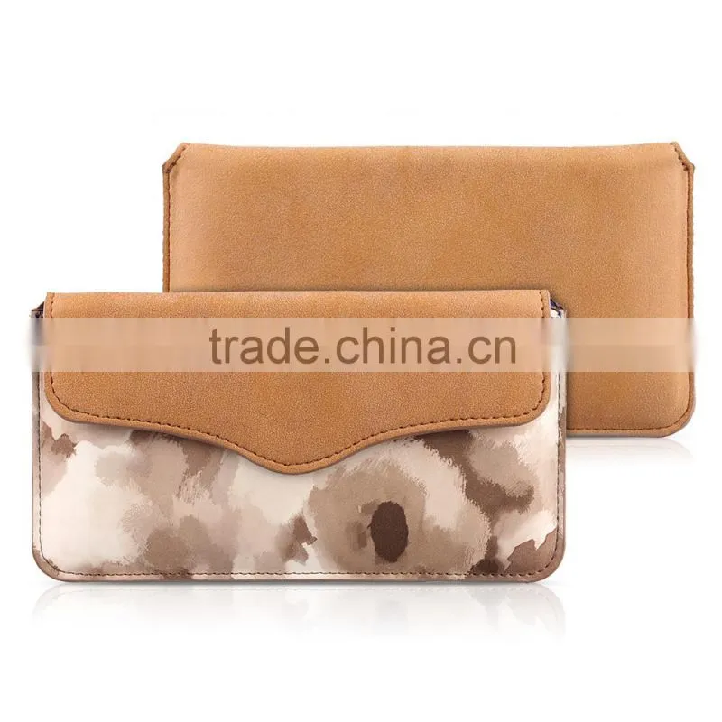 PU mobile phone pouch for many models
