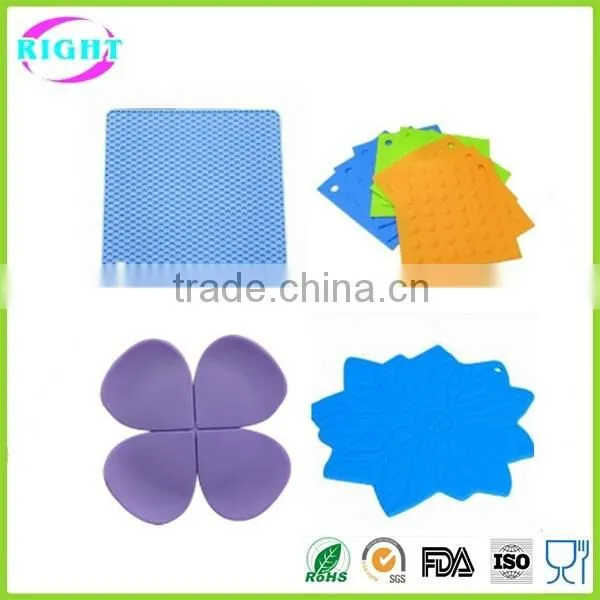 High Quallity Customized Silicone Cup Mat