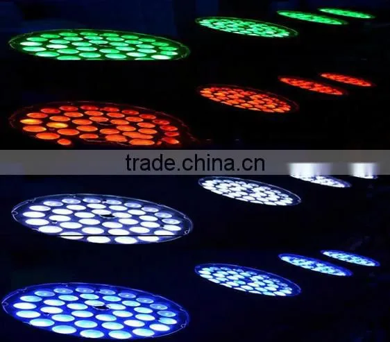 Zoom touch display 36*10w rgbw led moving head stage light